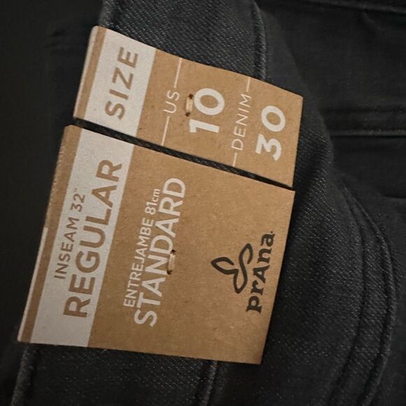 Prana $99 Jada jeans denim solid boot cut women's size 10 NEW - Picture 7 of 9